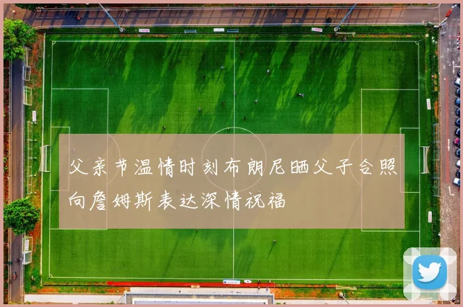 父亲节温情时刻布朗尼晒父子合照向詹姆斯表达深情祝福